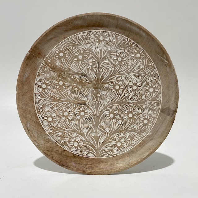 DECOR, Carved Plate - Round 24.5cm